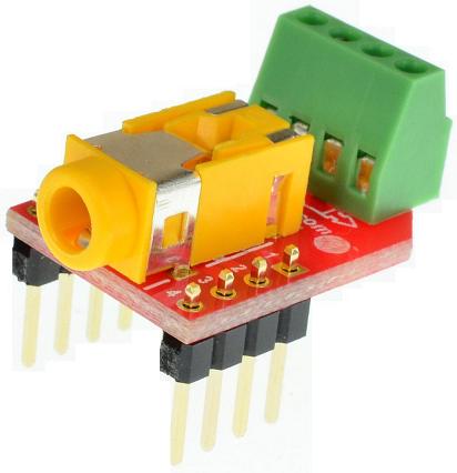 3.5mm Audio Jack female connector Breakout Board