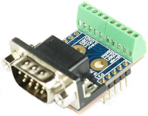 DB9 COM Port RS232 Male connector Breakout Board