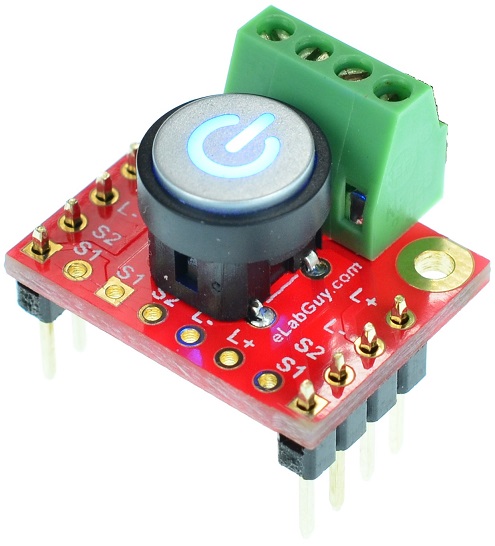 SMD LED rainbow bar graph LED electronics kit eLabGuy LED-RAINBOW-V1B 