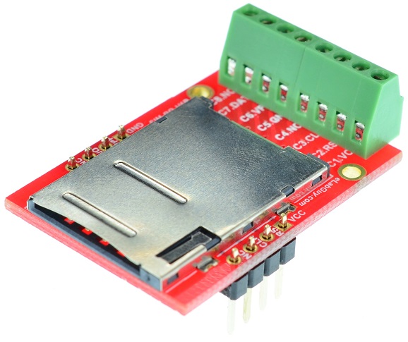PUSH-PUSH SIM Card connector Breakout Board